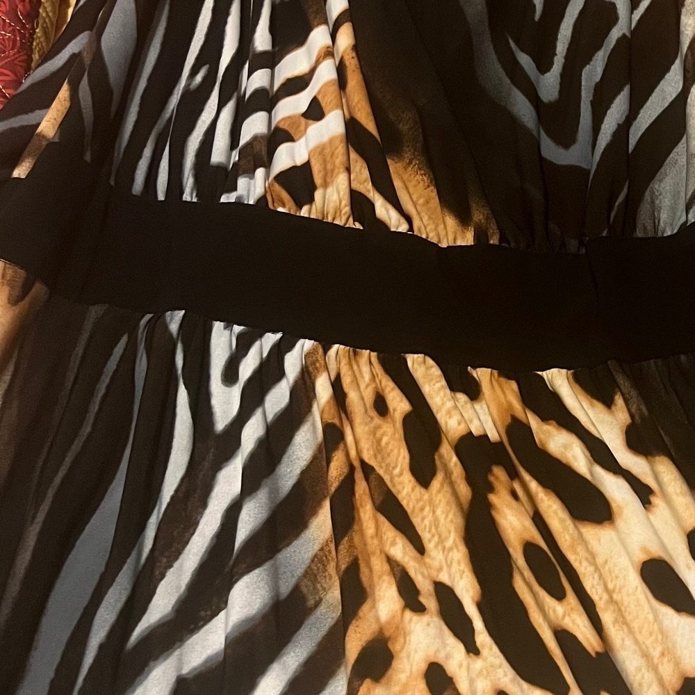 Leopard print dress